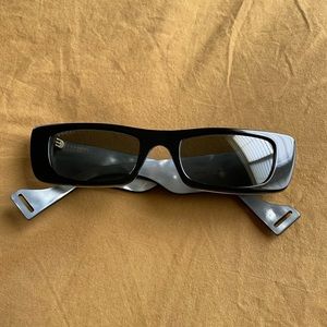 Gucci Sunglasses- Rectangular frame acetate